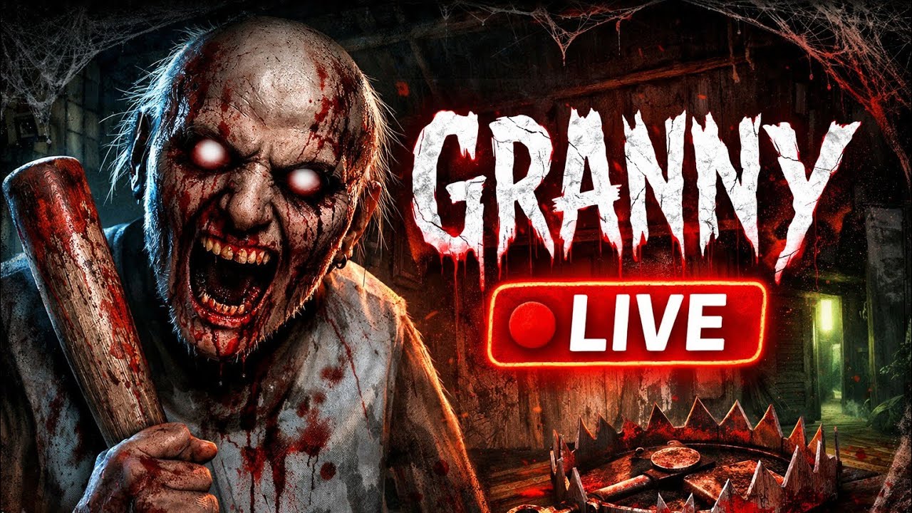 😱 GRANNY & GRANDPA DONO EK SAATH | Granny Chapter 1 LIVE 🔴