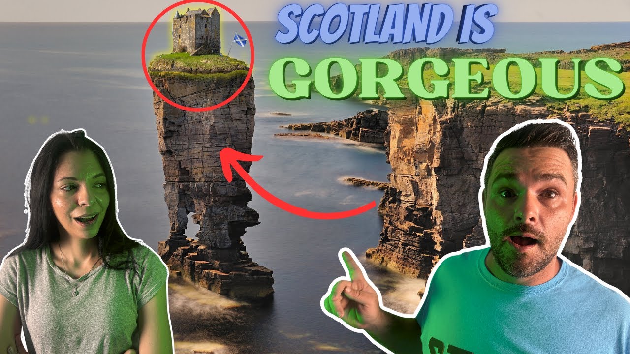 AMERICANS REACTS TO THE TOP 10 MOST BEAUTIFUL PLACES IN SCOTLAND & ARGUE OVER HIKING