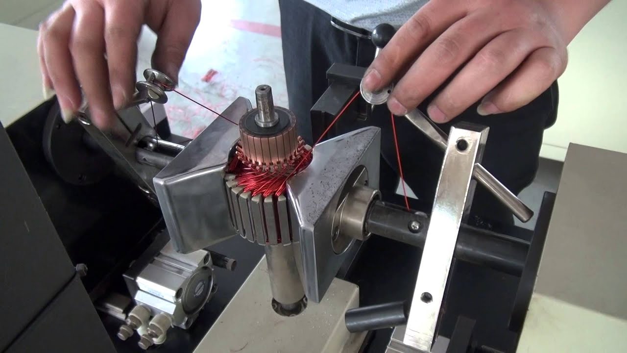 Semi Automatic Armature Winding Machine