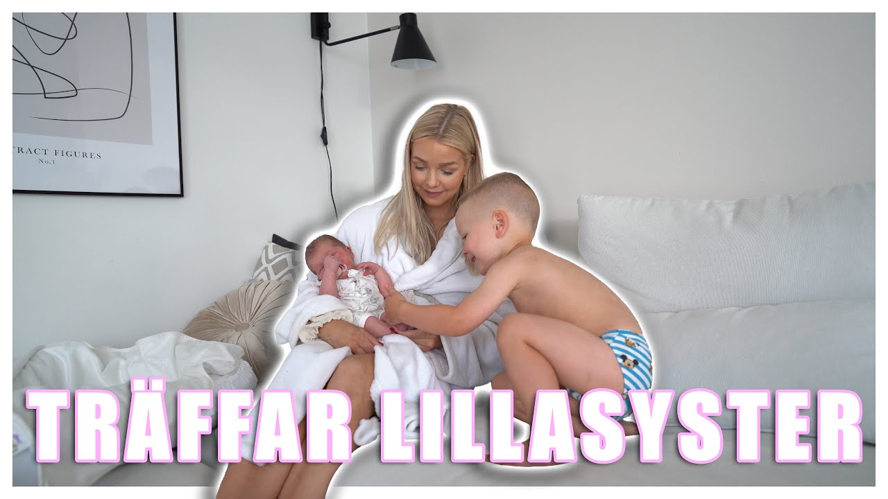 N&auml;r storebror tr&auml;ffar lillasyster f&ouml;r F&Ouml;RSTA g&aring;ngen