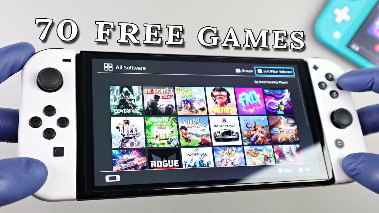70 Free Games on Nintendo Switch OLED