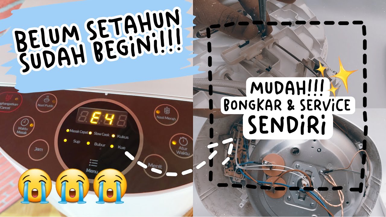 PHILIPS ERROR E4 ‼️ Ternyata ini kekurangan Digital Rice Cooker Philips hd4515