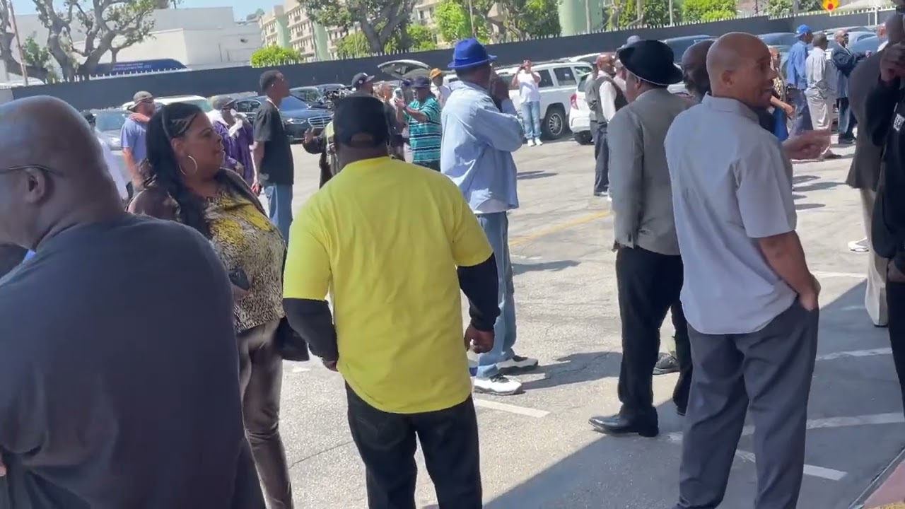 Footage at O.G Pretty boy funeral