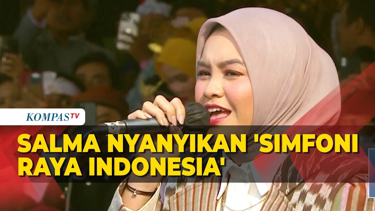 [FULL] Memukau! Salma Salsabil Nyanyikan 'Simfoni Raya Indonesia' di Istana