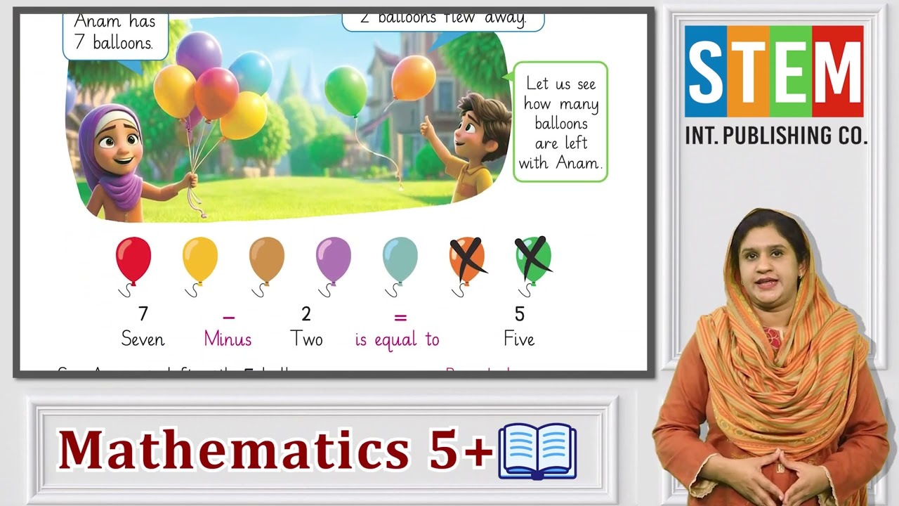 Math for Kids 5+ | Lecture 19: Subtraction | Parent Guide for Home Learning