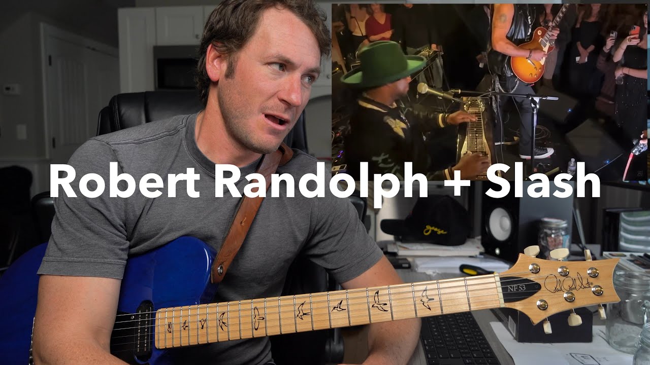 Guitar Teacher REACTS: Slash & Robert Randolph – Epic 