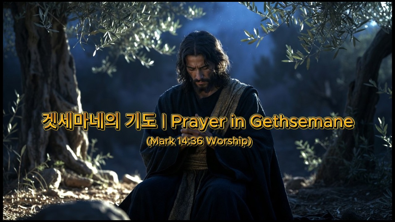 겟세마네의 기도 | Prayer in Gethsemane (Mark 14:36 Worship) 사순절묵상
