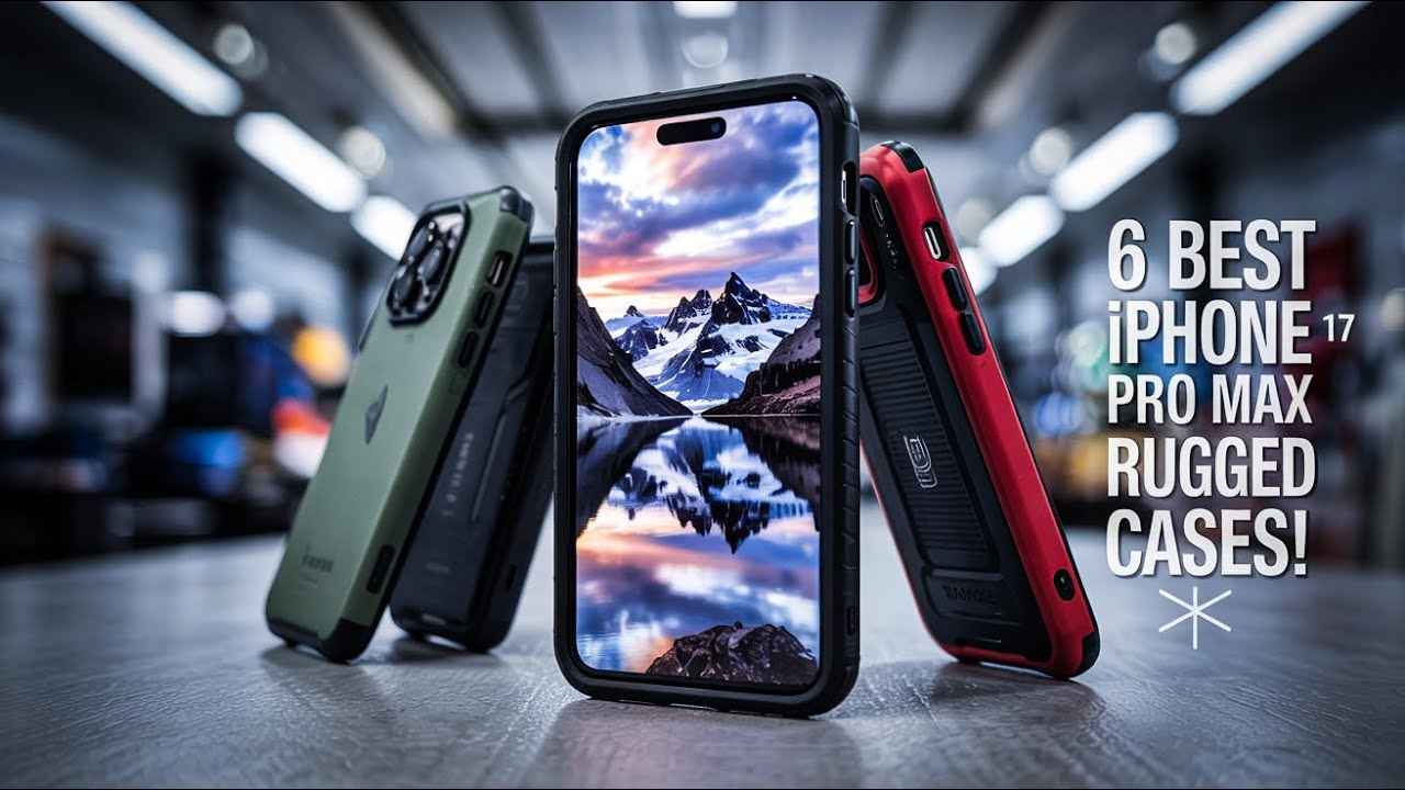 6 Best iPhone 17 Pro Max Rugged Cases! ✅