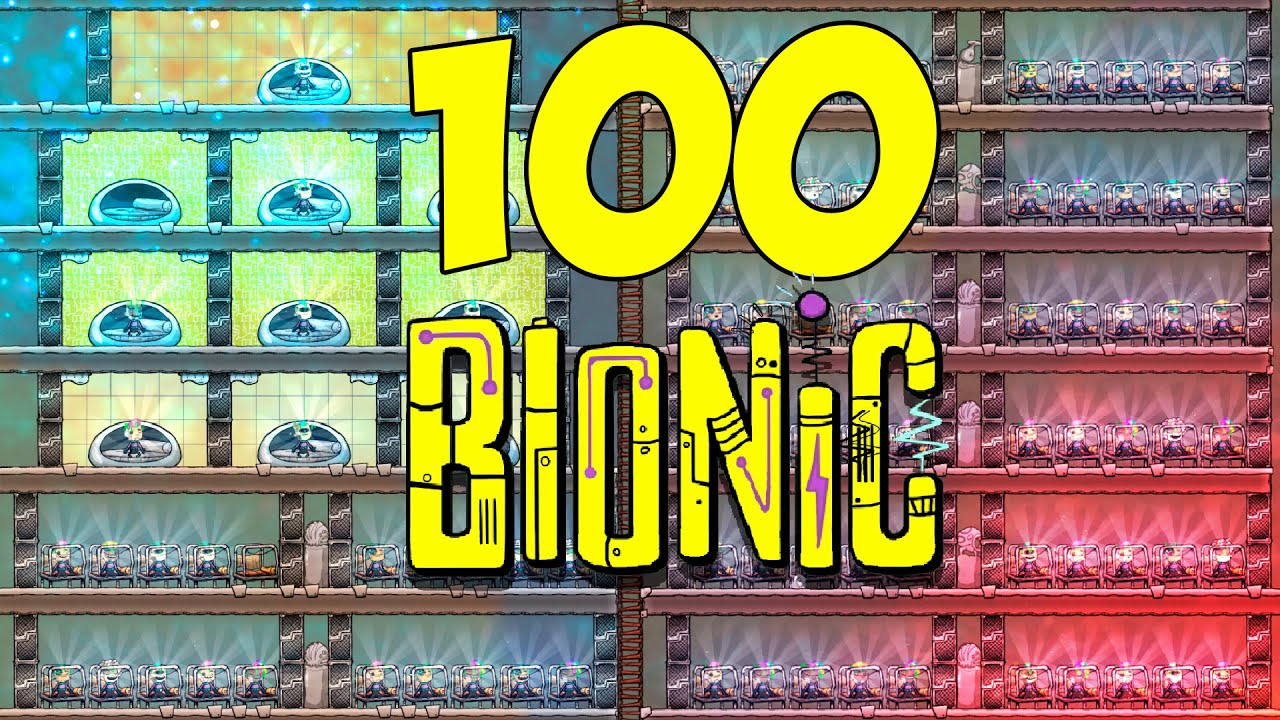 Что, если.. 100 Кибер Дублей! ► Oxygen not included ► Bionic pack