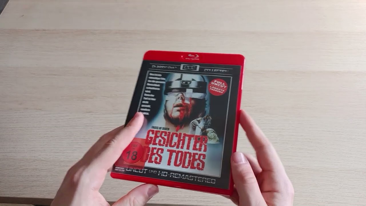 Unboxing von GESICHTER DES TODES
