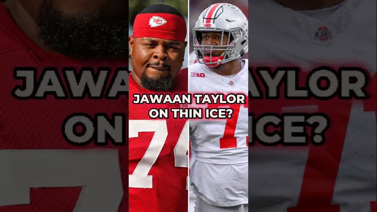 Jawaan Taylor Is On THIN ICE After The Chiefs Drafted Josh Simmons #nfl #chiefs #shorts