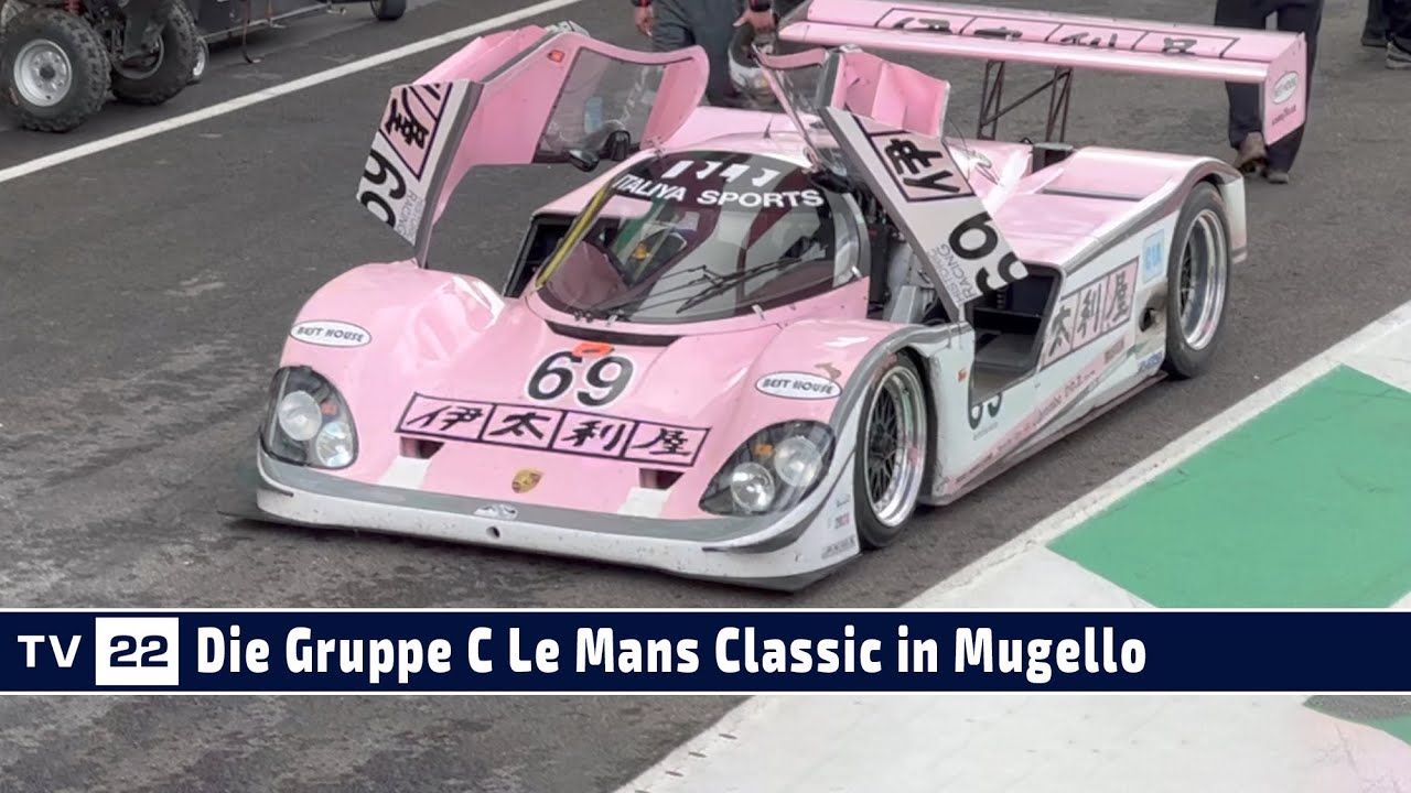 MOTOR TV22: Die Le Mans Classic Gruppe C bei den Mugello Classics 2023 von Peter Auto