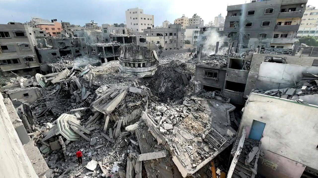 Gaza: des mosquées détruites par des frappes israéliennes | AFP Images