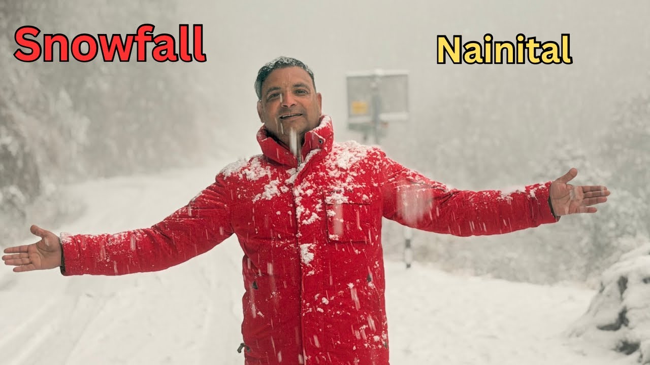 Nainital Snowfall .. 23/01/2026