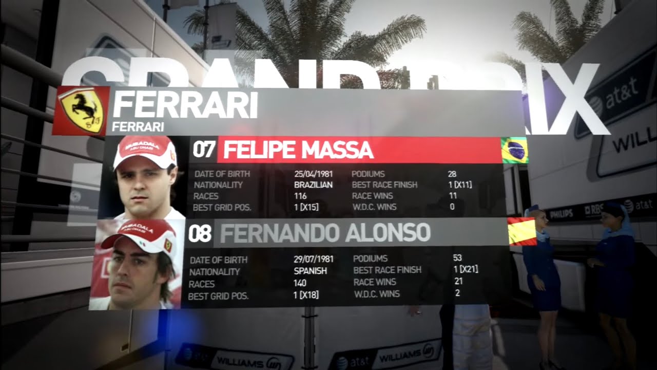 F1 2010 - Felipe Massa at Italian GP