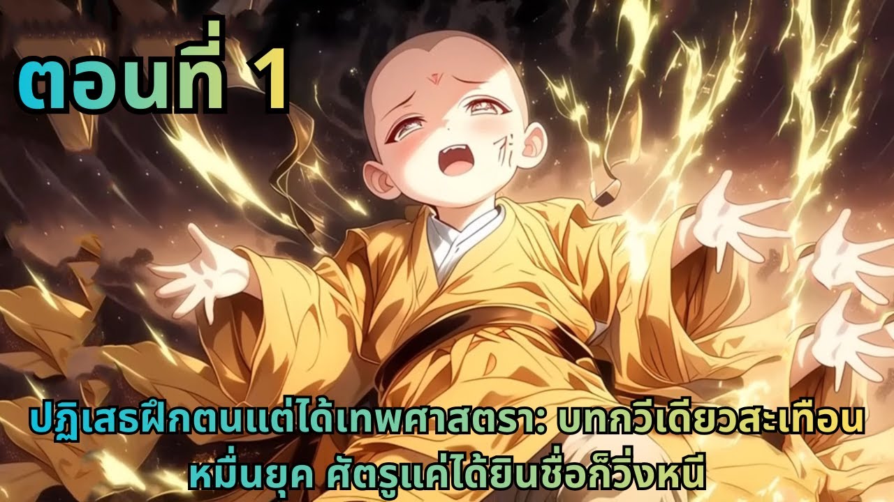 ตอนที่ 1|ปฏิเสธฝึกตนแต่ได้เทพศาสตรา: บทกวีเดียวสะเทือนหมื่นยุค ศัตรูแค่ได้ยินชื่อก็วิ่งหนี