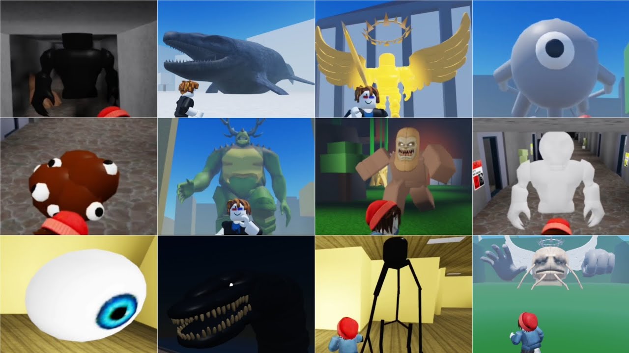 SCP Games and SCP Monster's big new monster's and 👹 a good game playing in video🎥#roblox #viral #scp