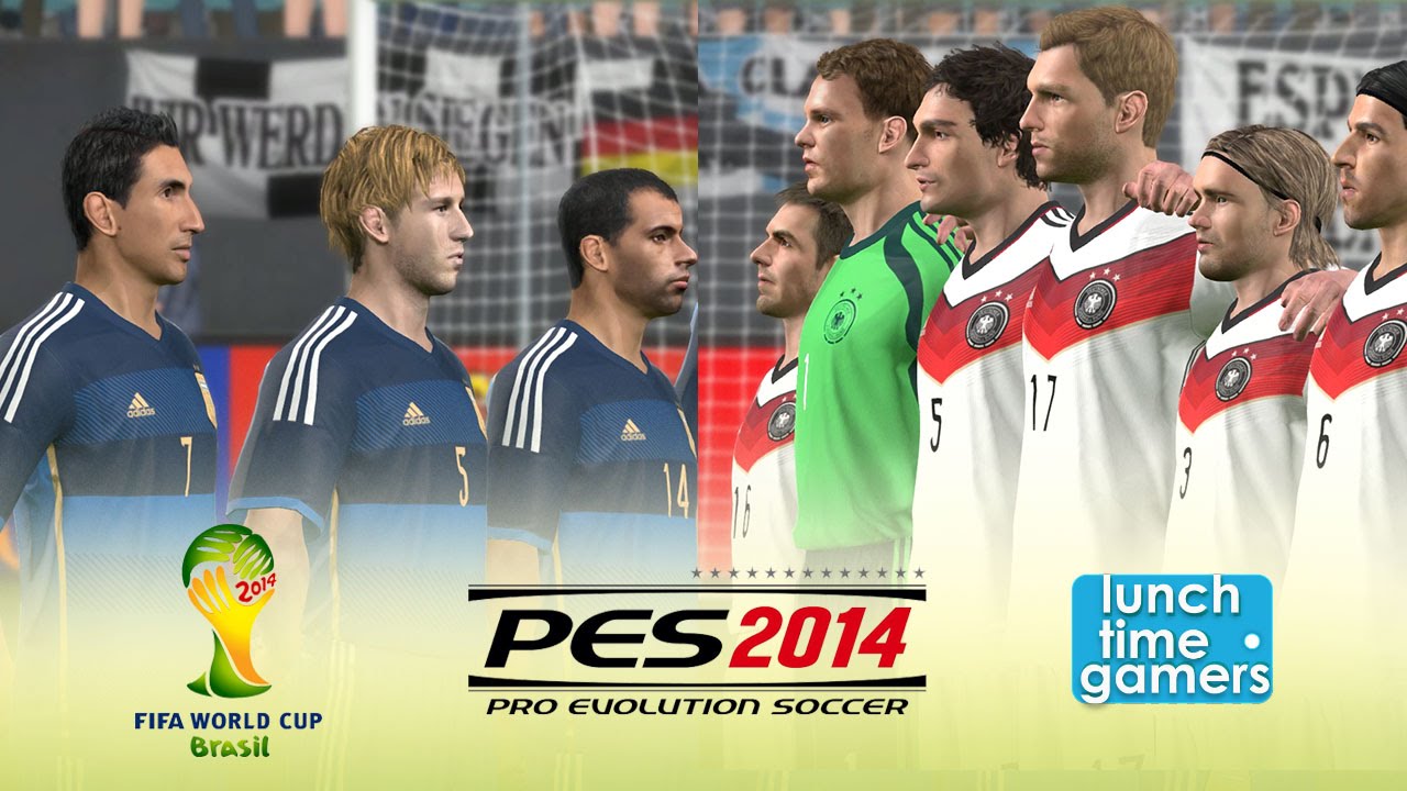 [LTG] PES 2014 : Germany vs Argentina (World Cup 2014 Final) Match Simulation (13 July 2014)