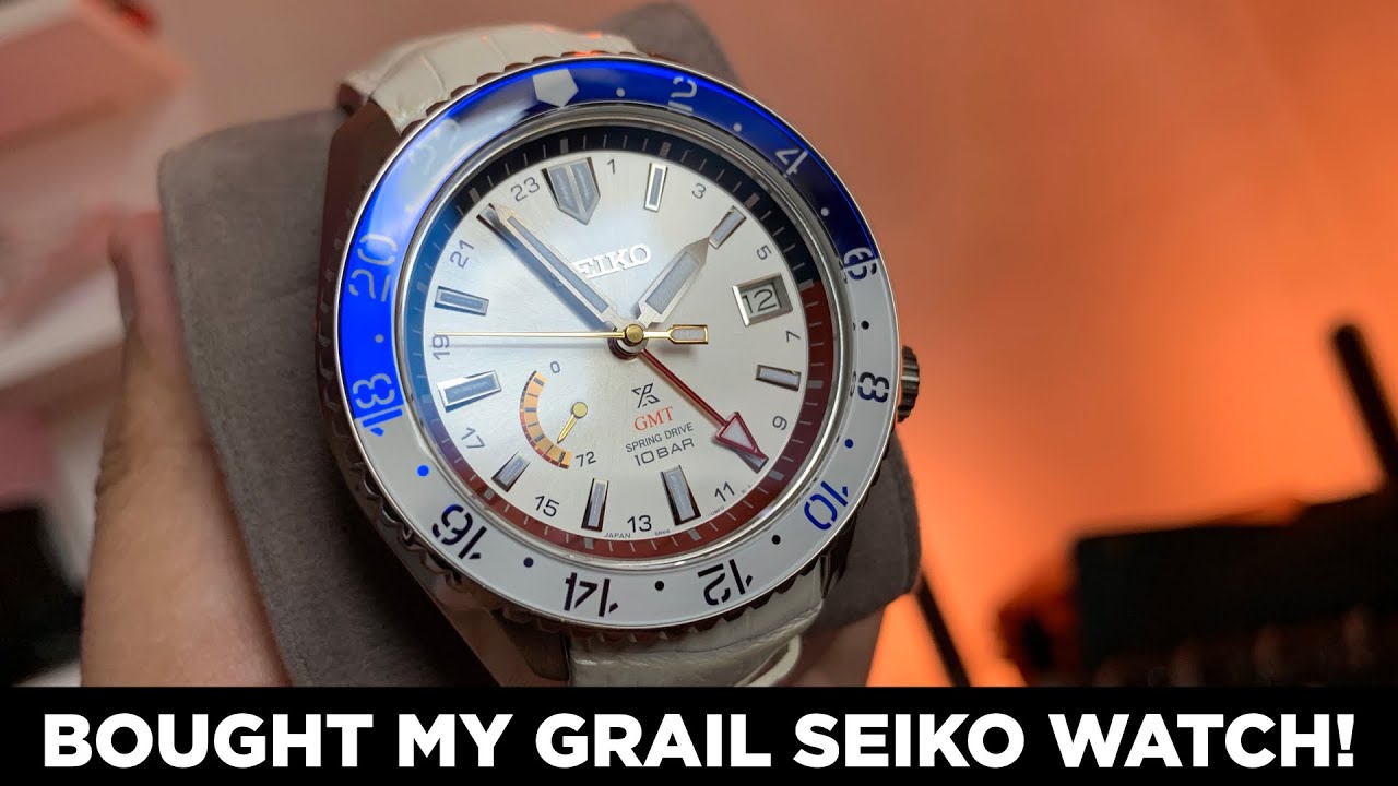 UNBOXING: Seiko Prospex LX Spring Drive GMT Gundam (SBDB033J)