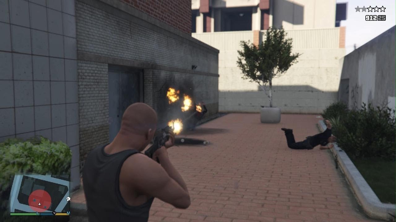 GTA 5 STAR EXPLODING BULLETS