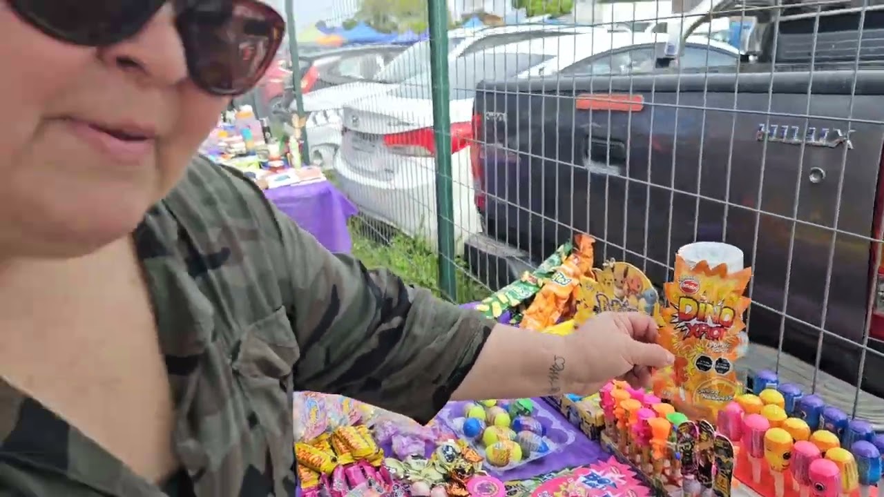 Bora conhecer um pedacinho de Linhares feira das pulgas  parte 1