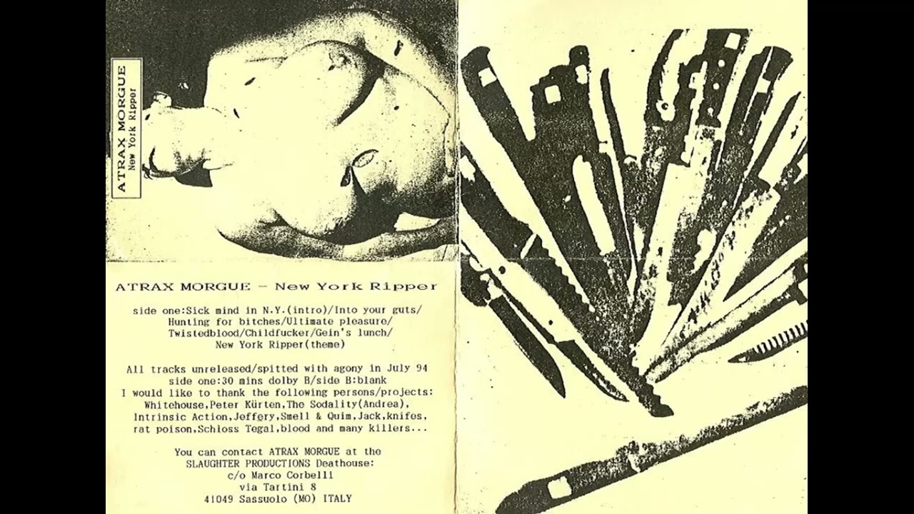Atrax Morgue | New York Ripper | 1994 | FLAC