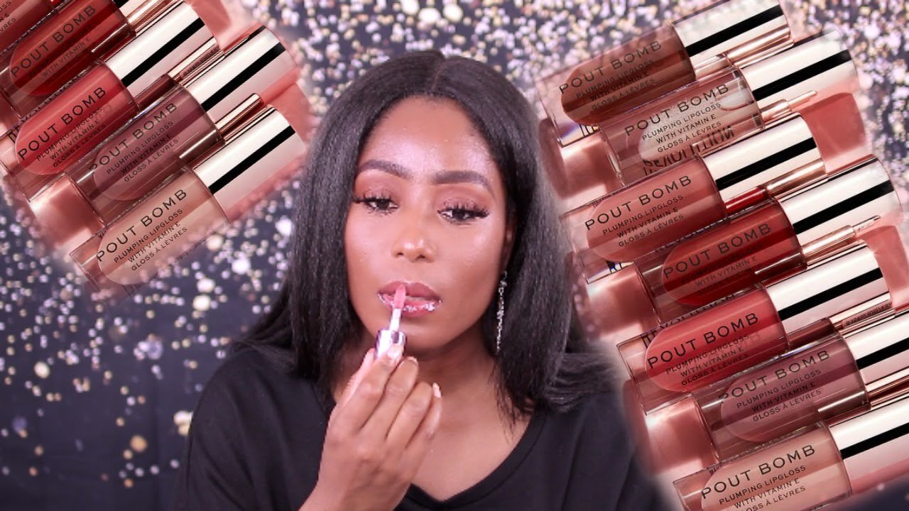 Обзор блеска для губ MAKEUP REVOLUTION POUTP, придающего объем