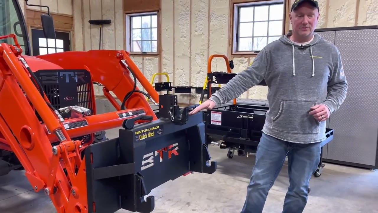 New Bigtoolrack Skidsteer Quick Hitch