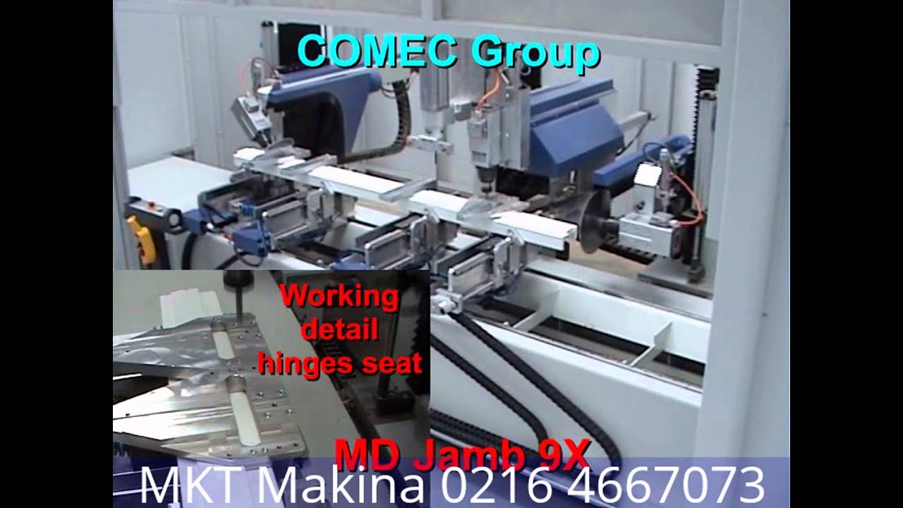 mkt makina comec kapı kasa ebatlama makinası