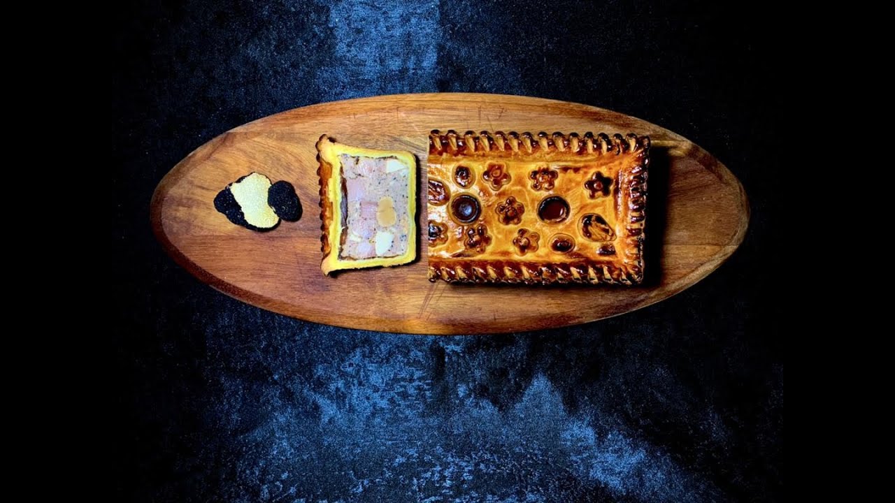 Pâté En Croûte with Foie Gras, Pate en croute