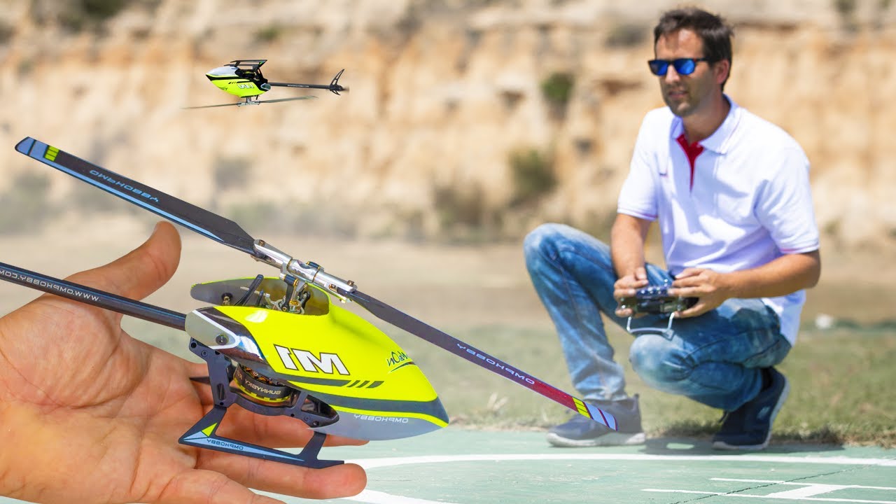 САМЫЙ МАЛЕНЬКИЙ 3D-ВЕРТОЛЕТ?! OMP M1