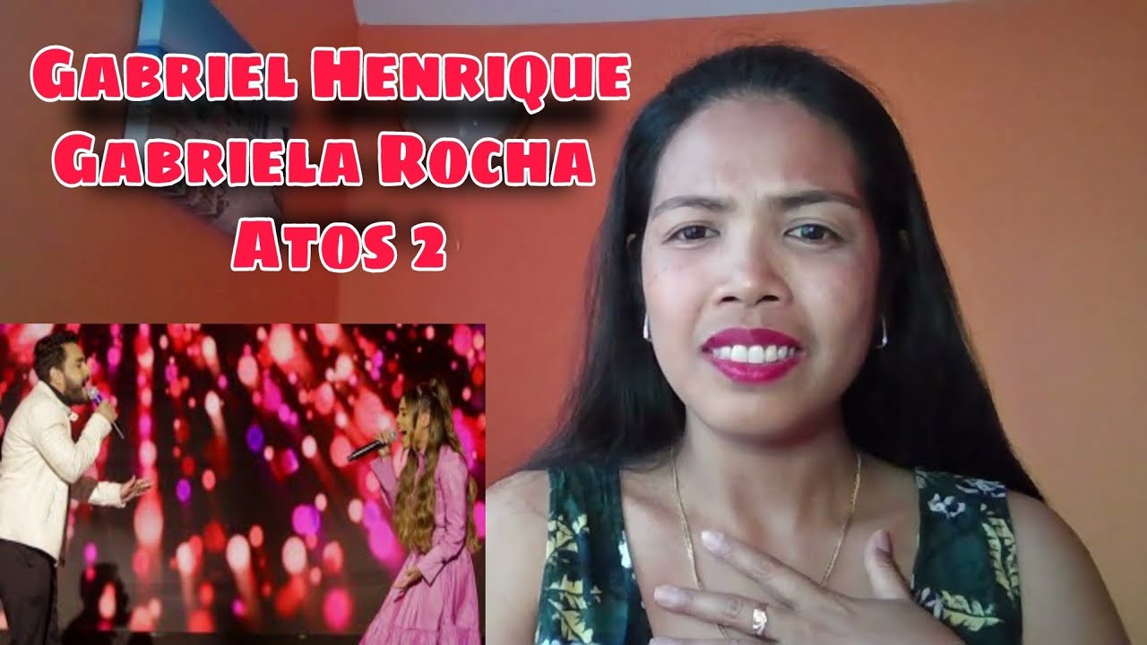 Gabriel Henrique, Gabriela Rocha - Atos 2 (Homenagem ao Artista) Programa Raul Gil | REACTION