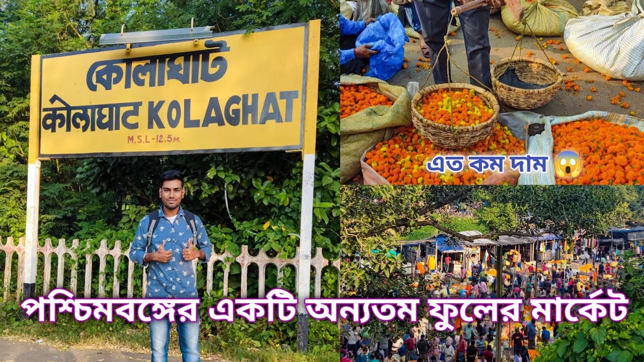 বিয়ে বাড়ি হোক বা পুজো এবার ফুল কিনতে এখানেই আসতে হবে 😱 Biggest Flower Market In Westbengal