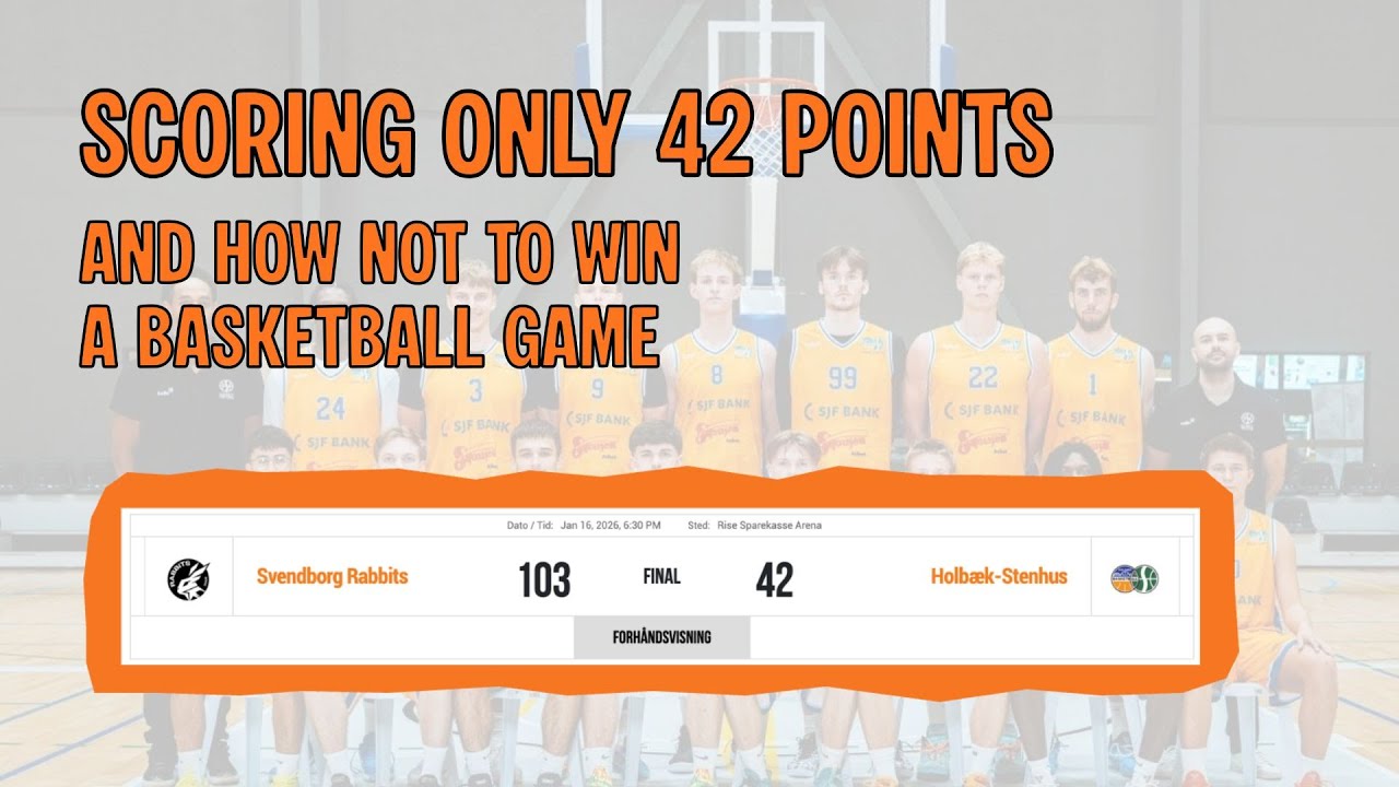 Scoring Only 42 Points - And how not to win a basketball game