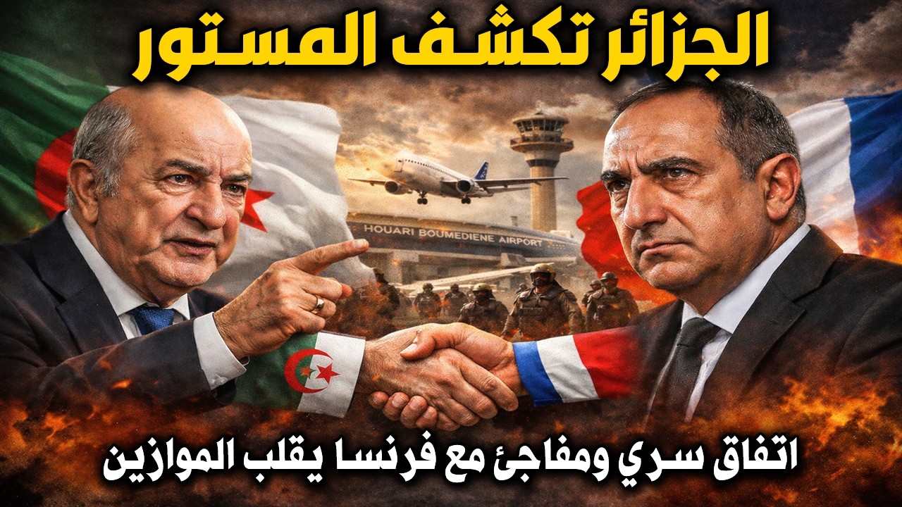 الجزائر تكشف المستور: اتفاق سري ومفاجئ مع فرنسا يقلب الموازين.. ماذا حدث داخل قصر المرادية؟