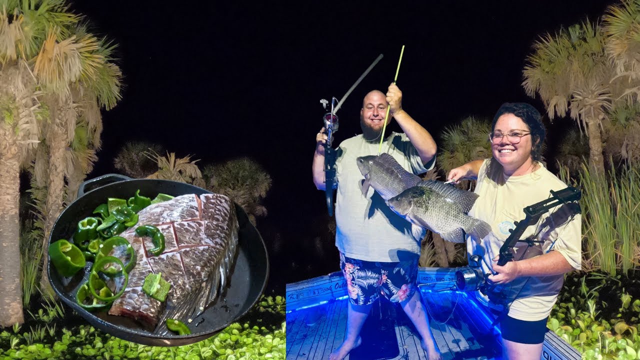 BOWFISHING in South Central Florida | Invasive Species {Shoot, Clean, Cook}