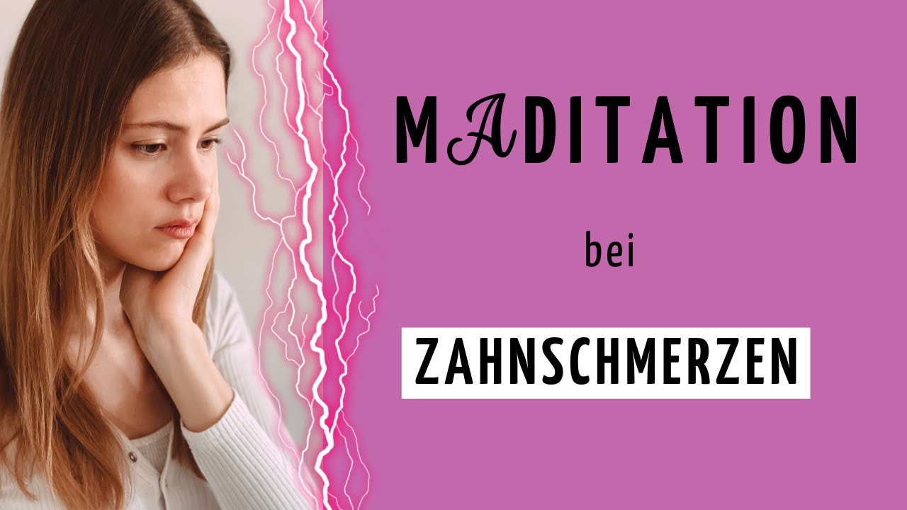 Maditation: Entspannungsreise bei ZAHNSCHMERZEN I Meditation - braunes Rauschen