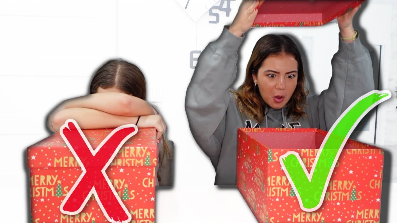 Don't Choose the Wrong Mystery Gift Challenge | SISTER FOREVER