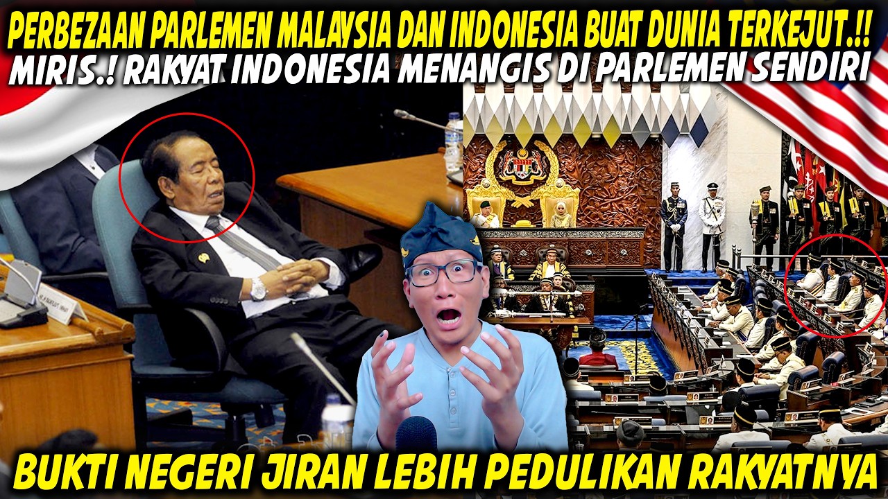 SHOCK GILA❓BEDA JAUH IQ DPR INDONESIA DAN NEGRI JIRAN⁉️ PANTAS SAJA INDONESIA TAK MAJU MALAYSIA MAJU