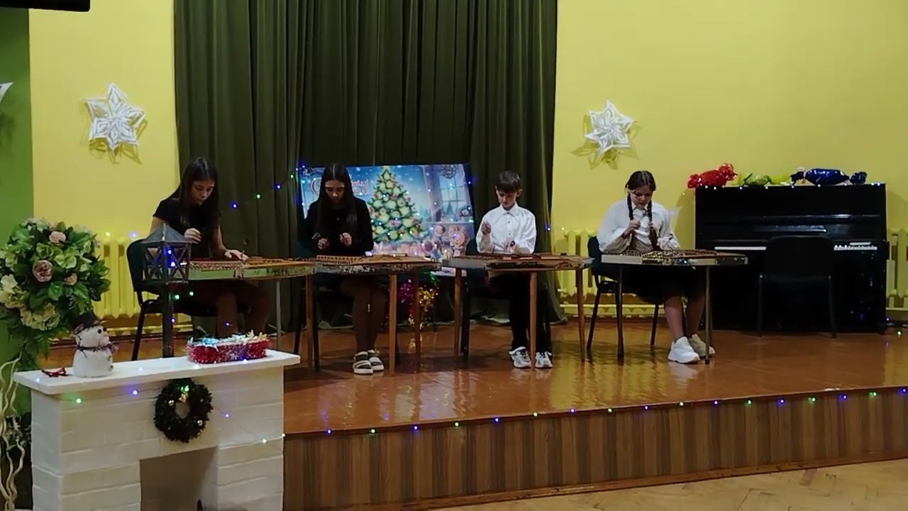 Jingle bells. Ансамбль цимбалистов. Цимбалы. Беларусь, 2025. 
