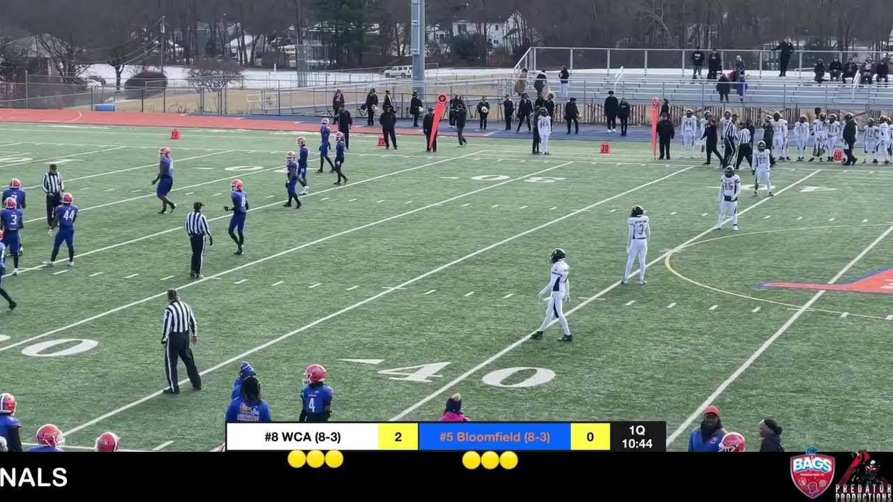 CIAC Class S Semifinals - #8 Waterbury Career Academy Spartans vs #5 Bloomfield Warhawks