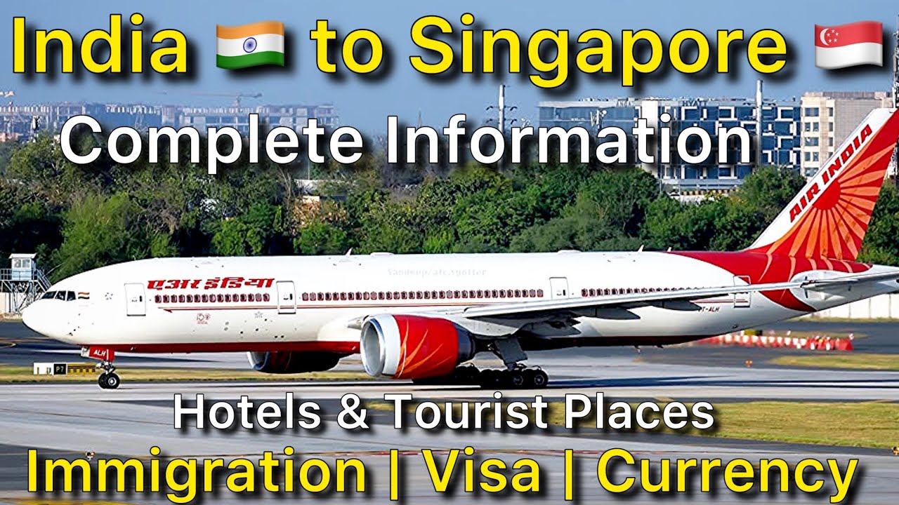 Delhi to Singapore Airindia Flight | First International Flight | Delhi Airport Terminal 3