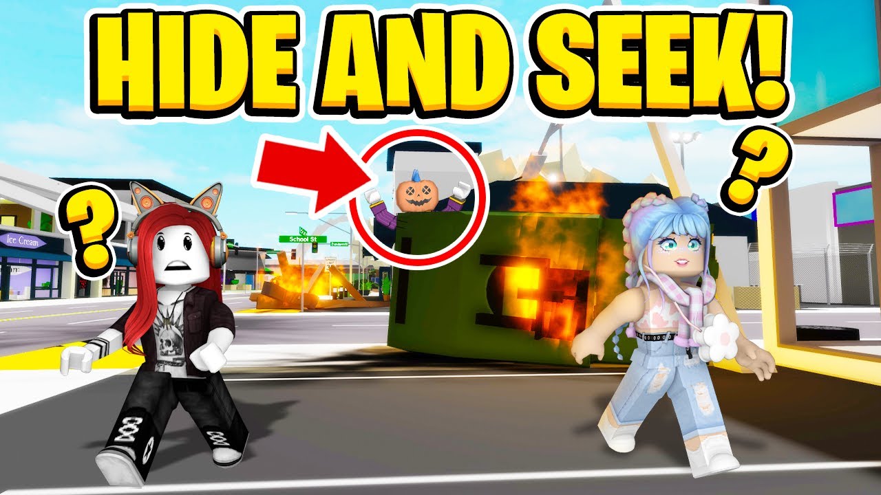 Hide And Seek On The New Apocalypse Map In Roblox Brookhaven RP With Odd Foxx And Flyborg