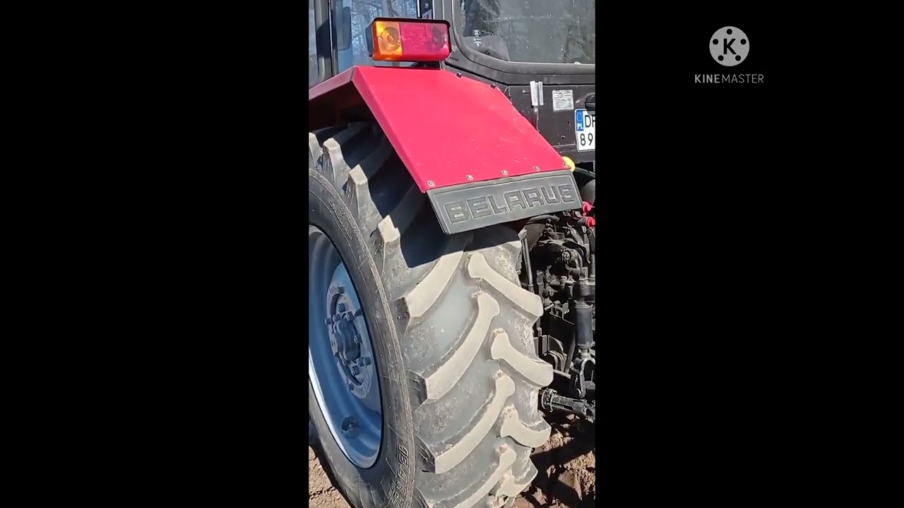 Belarus 820/Wiosna 2022/Kr&oacute;tki vlog z jazdy 😀!!!