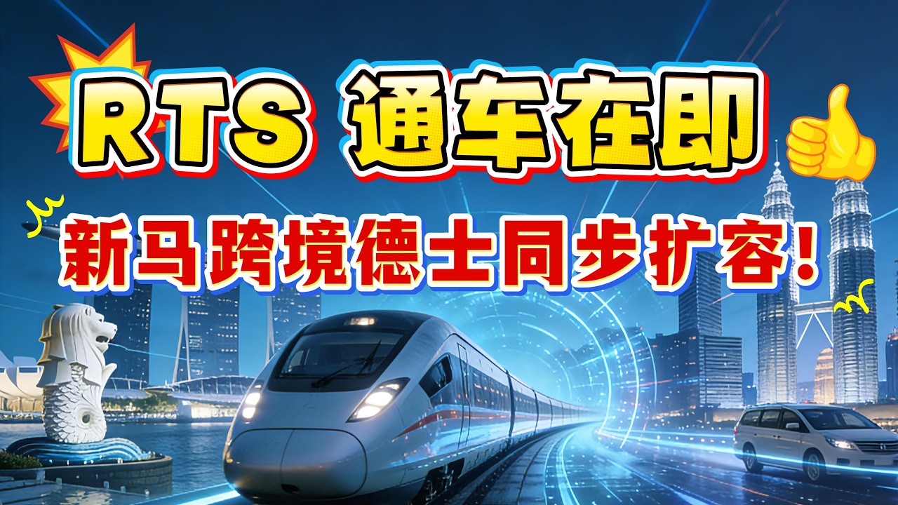 RTS通车在即，新马交通跨境德士同步扩容！新马5分钟双城时代正在到来！