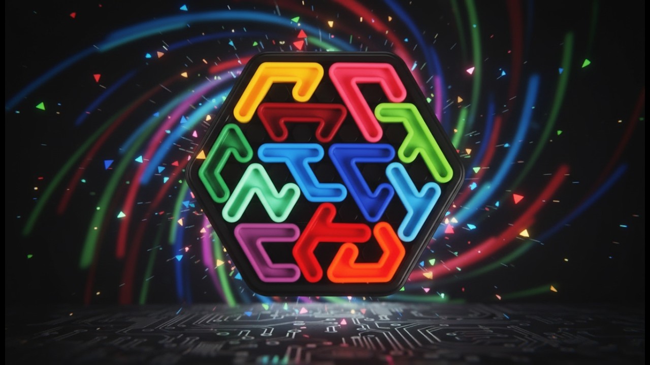 A challenge rated 5 out of 5! - IQ Deluxe Hexagon