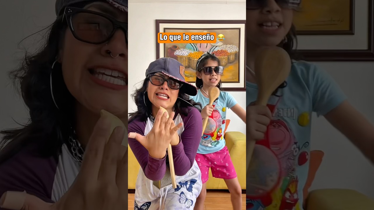 Lo que le ense&ntilde;o a mi sobrina 😂🤫 #shorts #humor #tiktokvideo #latina #comedia #funny #fyp