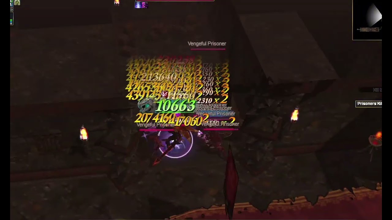 Rappelz MMO MMORPG   Slayer farm in ALCATRAZ Dungeon.. just easy