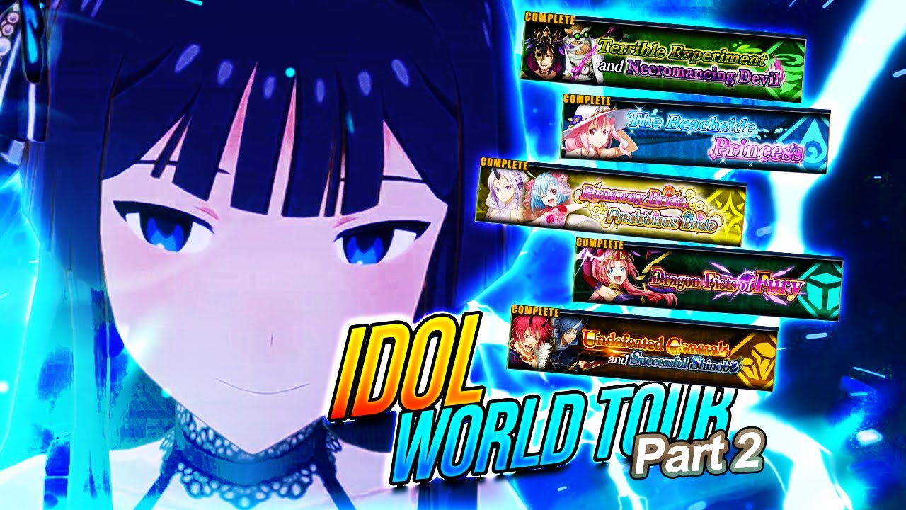 STILL ALIVE, STILL WINNING! IDOL WORLD TOUR PART 2! (Slime: Isekai Memories)