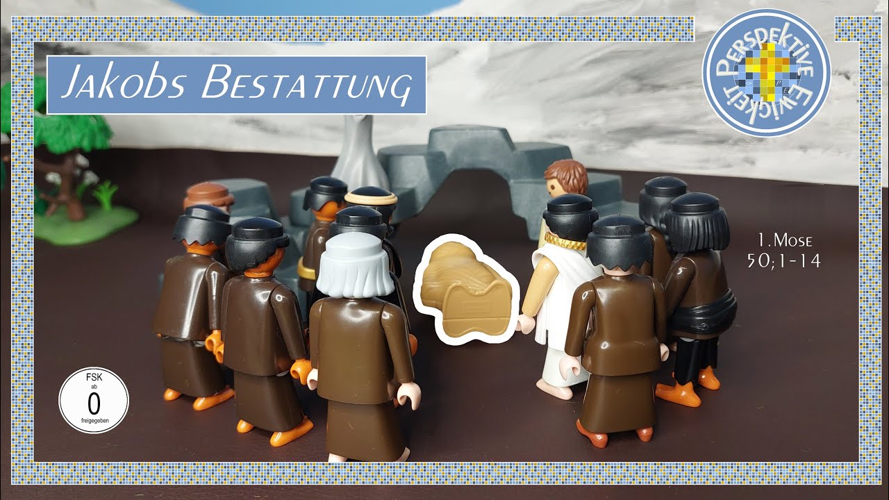 Jakobs Bestattung | AT 80 | Nachgespielt mit Playmobil Figuren | Film für Kinder | Bibel